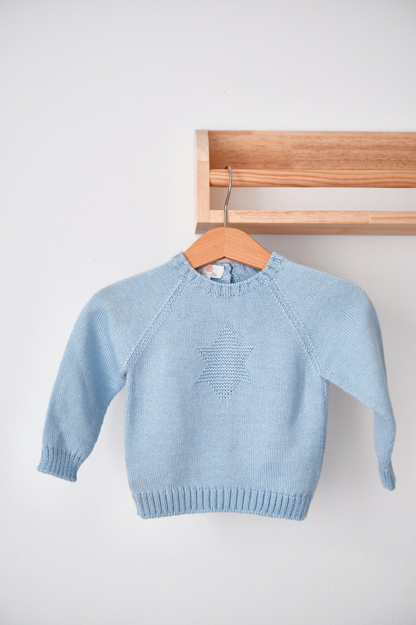 Camisola Malha Bebé - Azul