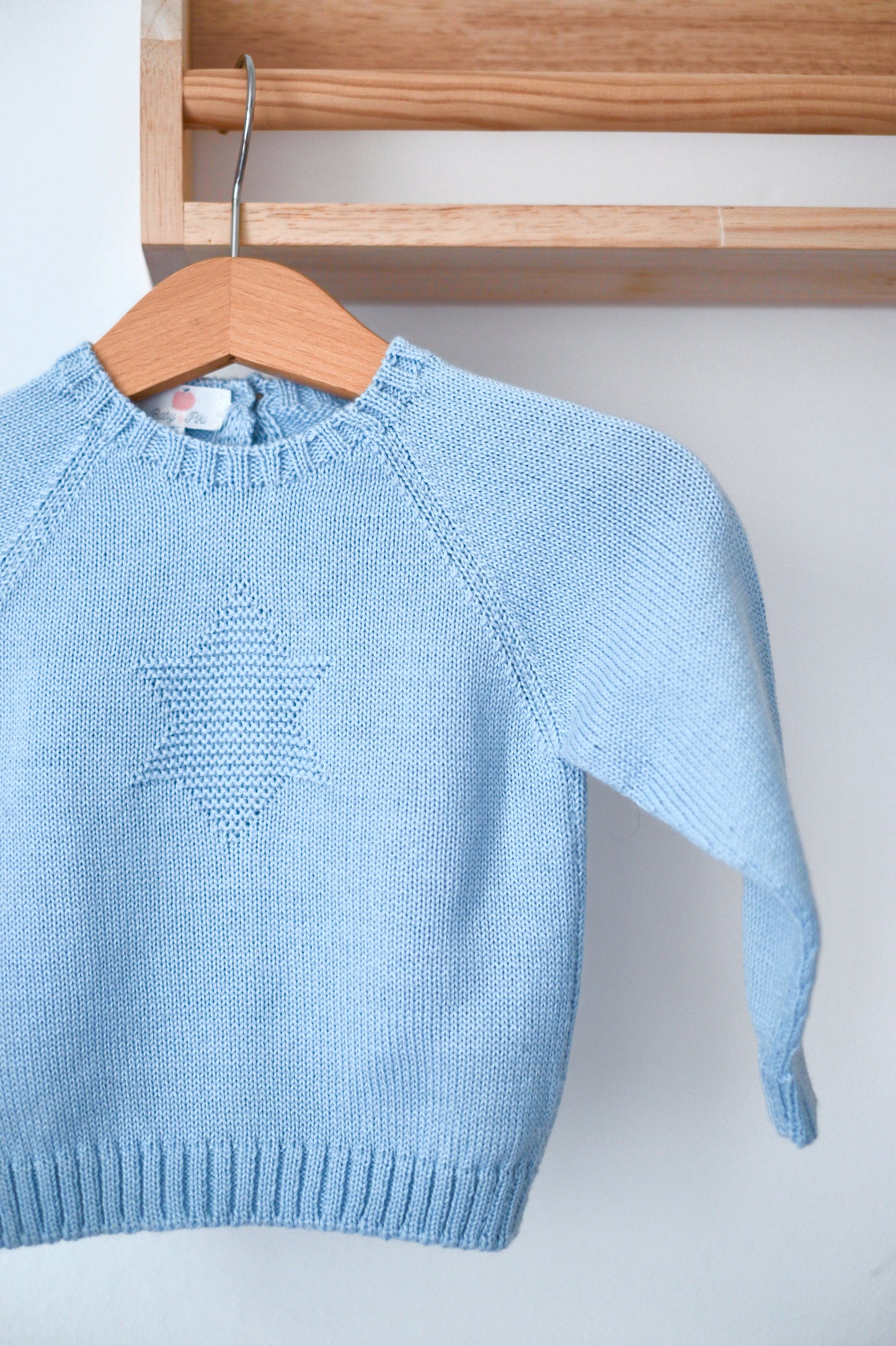 Camisola Malha Bebé - Azul