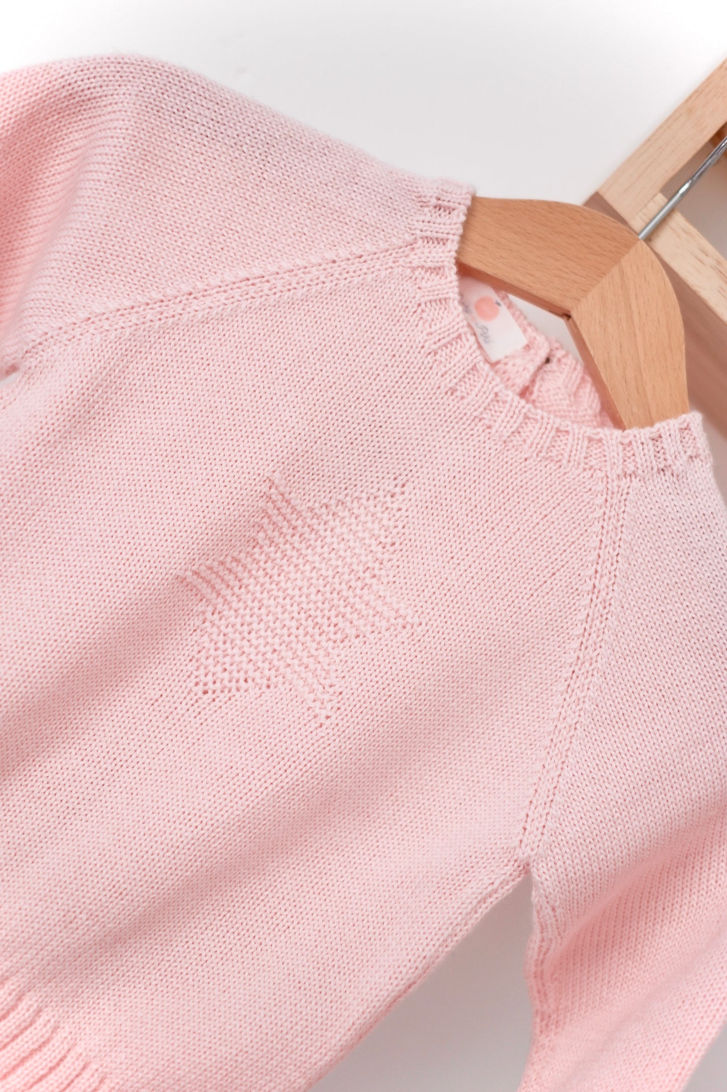 Camisola Malha Bebé - Rosa
