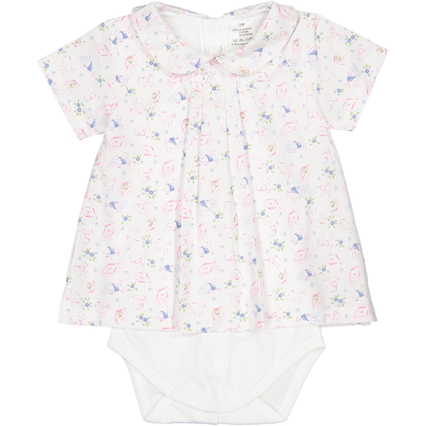 Body Camisa Pássaros