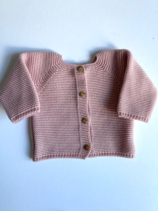 Camisola/ Casaco Malha Rosa Velho